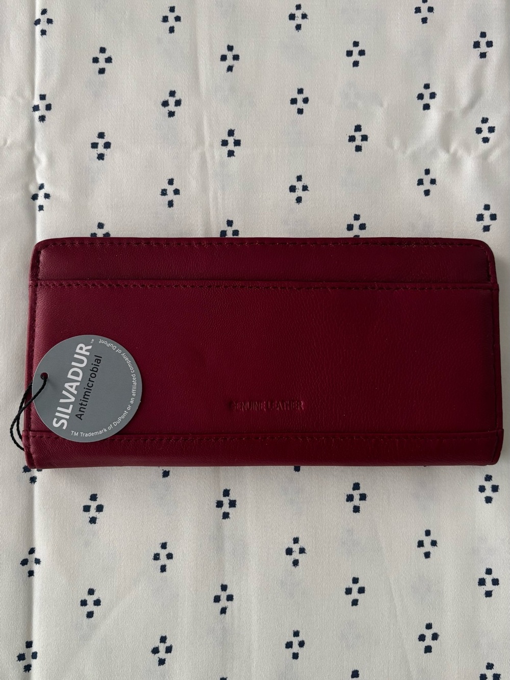 Genuine Leather Red Women's Wallet